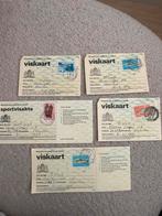 Oude viskaarten 1976 tm 1986, Ophalen of Verzenden, Overige landen