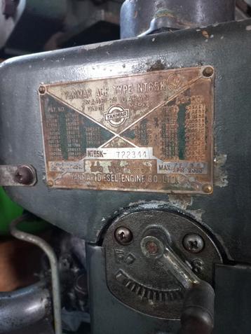 Stationaire motor Yanmar NT 65 K beschikbaar voor biedingen