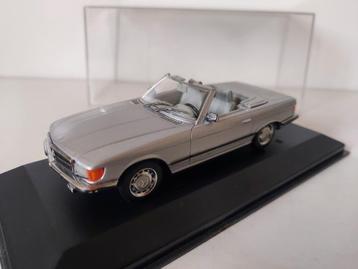 Minichamps Mercedes-Benz 350 SL open zilver dealeruitgave beschikbaar voor biedingen