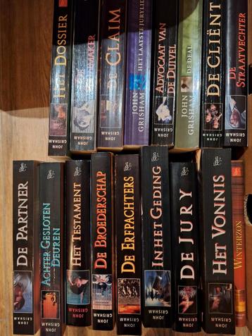John Grisham Boeken Collectie - 17 Stuks beschikbaar voor biedingen