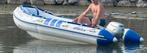 Lodestar 380 trimax + 20pk Honda buitenboordmotor, Watersport en Boten, Airdeck, Zo goed als nieuw, Benzine, Minder dan 70 pk