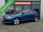 Audi A3 1.4 TFSI SPORTBACK/AUTOMAAT/PDC/CRUISE/MEGA ONDERHOU, Auto's, 65 €/maand, Zwart, 4 cilinders, Blauw