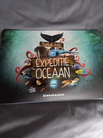 AH Expeditie Oceaan album vol met plaatjes beschikbaar voor biedingen