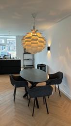 Marmeren tafel ovaal, Huis en Inrichting, Tafels | Salontafels, Ophalen, 50 tot 100 cm, Zo goed als nieuw, 150 tot 200 cm