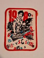 Sid Vicious Lives sex pistols muziek rock patch vintage, Ophalen of Verzenden, Nieuw, Kleding