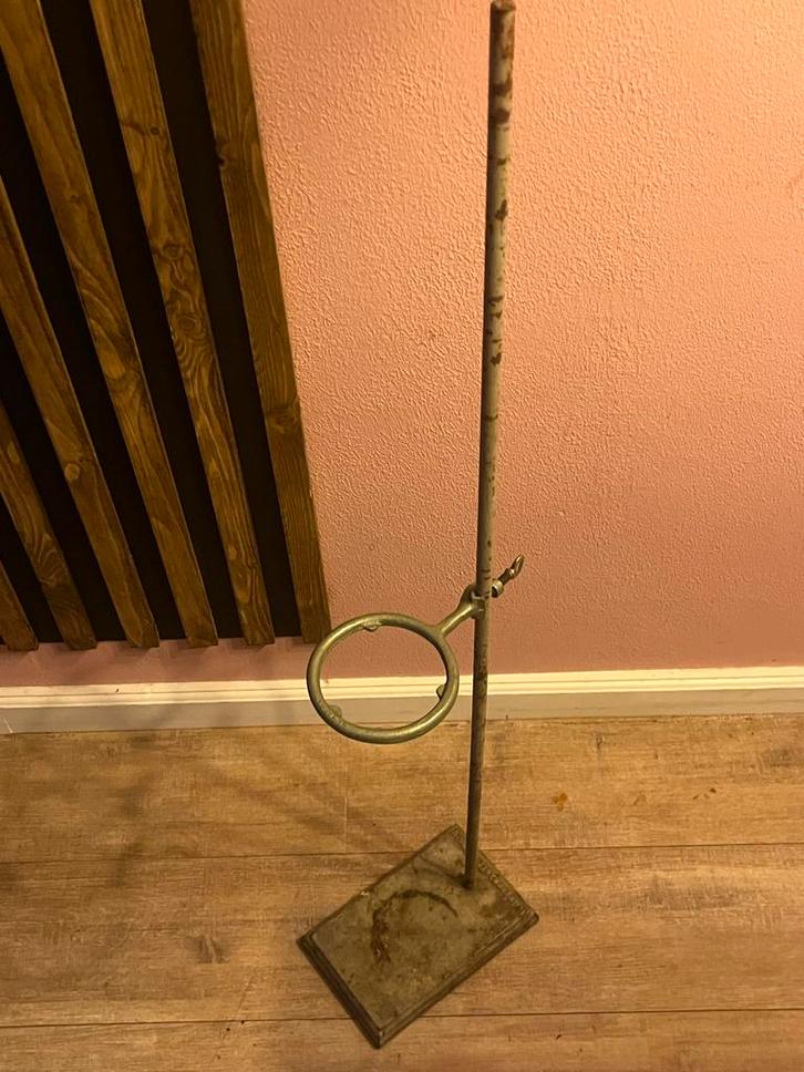 Antiek bijzonder Laboratorium Statief F. Hugorshoff, Leipzig, Antiek en Kunst, Antiek | Woonaccessoires, Ophalen of Verzenden
