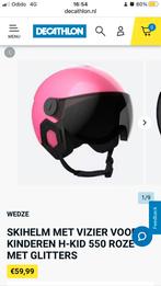 Nieuwe decathlon ski helm kids S 53-56 cm H-kid 550 roze, Sport en Fitness, Skiën en Langlaufen, Nieuw, Overige merken, Overige typen