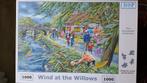 HOP/House of Puzzels: Wind at the Willows (1000 stukjes), Ophalen of Verzenden, 500 t/m 1500 stukjes, Zo goed als nieuw, Legpuzzel