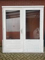 Openslaande deuren met kozijn, 215 cm of meer, Glas, 120 cm of meer, Zo goed als nieuw