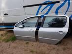 PEUGEOT 307 HB PORTIEREN LV+LA BJ 2001 2007, Auto-onderdelen, Deur, Gebruikt, Ophalen of Verzenden