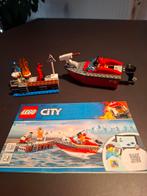 Lego City, nummer 60213, "Brand aan de kade", met speedboat, Ophalen of Verzenden, Zo goed als nieuw