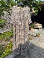 Kaftan jurk van Mos Mosh mt XL blauw met creme, Kleding | Dames, Jurken, Maat 46/48 (XL) of groter, Zo goed als nieuw, Onder de knie