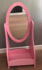 Roze Kinderspiegel, Huis en Inrichting, Woonaccessoires | Spiegels, Ophalen, Minder dan 50 cm, Gebruikt, Minder dan 100 cm