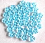 Tsjechische aqua vergeet me niet glas kralen 5 mm, Verzenden, Nieuw, Kraal