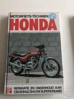 werkplaatshandboek HONDA CB250N en CB400N; 17,95 euro, Ophalen of Verzenden, Honda