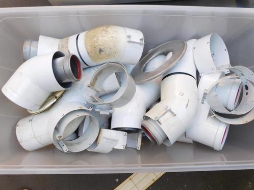 diverse bochten voor rookg c.v en geiserasafvoer, Doe-het-zelf en Verbouw, Geisers en Boilers, Gebruikt, Boiler, Minder dan 20 liter
