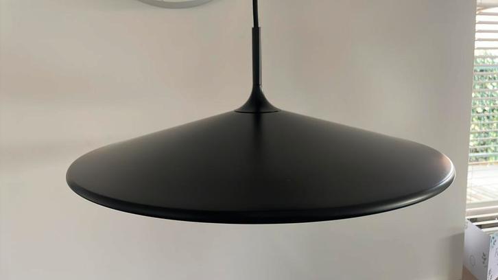 Zwarte nordlux hanglamp type balance modern Scandinavisch, Huis en Inrichting, Lampen | Hanglampen, Zo goed als nieuw, Minder dan 50 cm