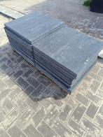 Antraciet tegels + opsluitbanden lees verder..., Tuin en Terras, Ophalen, Nieuw, 5 tot 10 m², Beton