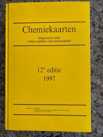 Chemiekaarten  beschikbaar voor biedingen