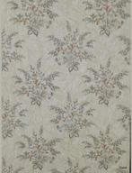 13969 Veldboeket behang beige roest herfst bloemen swiet, Ophalen of Verzenden, 50 tot 75 m², Grijs