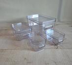 Opbergbakken Hema stapelbaar hard plastic, Huis en Inrichting, Woonaccessoires | Schalen en Manden, Ophalen of Verzenden, Zo goed als nieuw