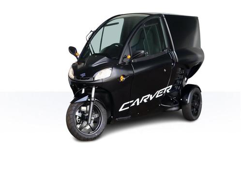 Carver Cargo 7.1 kWh R+ | 100% elektrisch | 45 km/u | Blueto, Auto's, Bestelauto's, Bedrijf, Te koop, Overige merken, Elektrisch