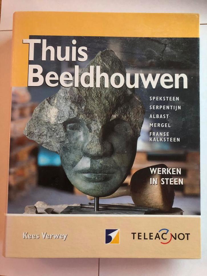 Thuis Beeldhouwen, Kees Verwey, Boeken, Kunst en Cultuur | Beeldend, Zo goed als nieuw, Ophalen of Verzenden