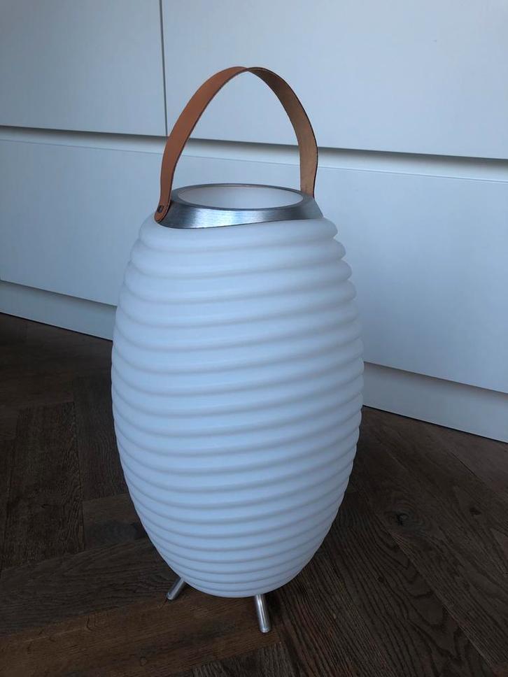 Kooduu Synergy 50 (lamp, speaker en wijnkoeler in 1), Huis en Inrichting, Lampen | Vloerlampen, Zo goed als nieuw, Minder dan 100 cm