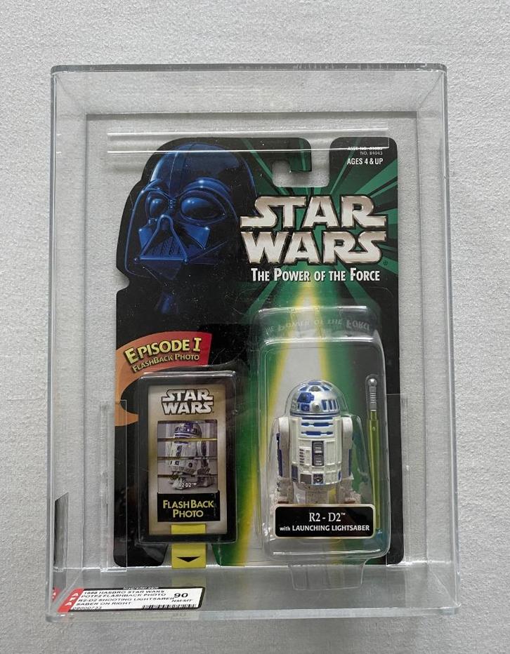 1998 hardbox genummerd STAR WARS R2-D2 with flashback photo, Verzamelen, Star Wars, Nieuw, Actiefiguurtje, Ophalen