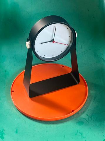 Vintage IKEA klok zwart analoog minimalistisch Gnissla beschikbaar voor biedingen