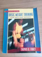 Basic Weight Training - Thomas D. Fahey - Fitness Boek, Ophalen of Verzenden, Gelezen, Thomas D. Fahey, Fitness