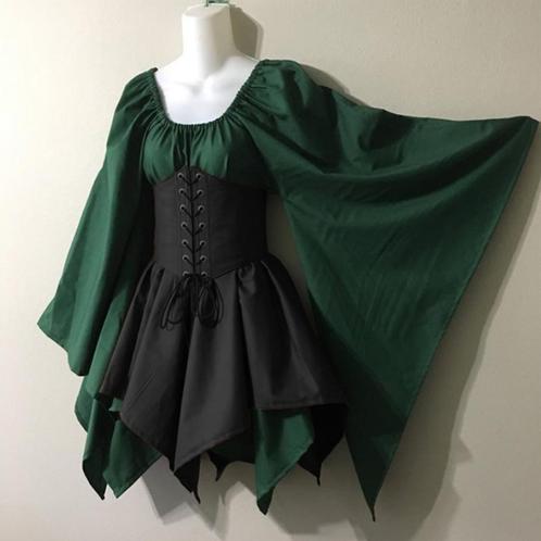 Middeleeuwse jurk met korset victoriaans kostuum, Kleding | Dames, Carnavalskleding en Feestkleding, Nieuw, Kleding, Historisch