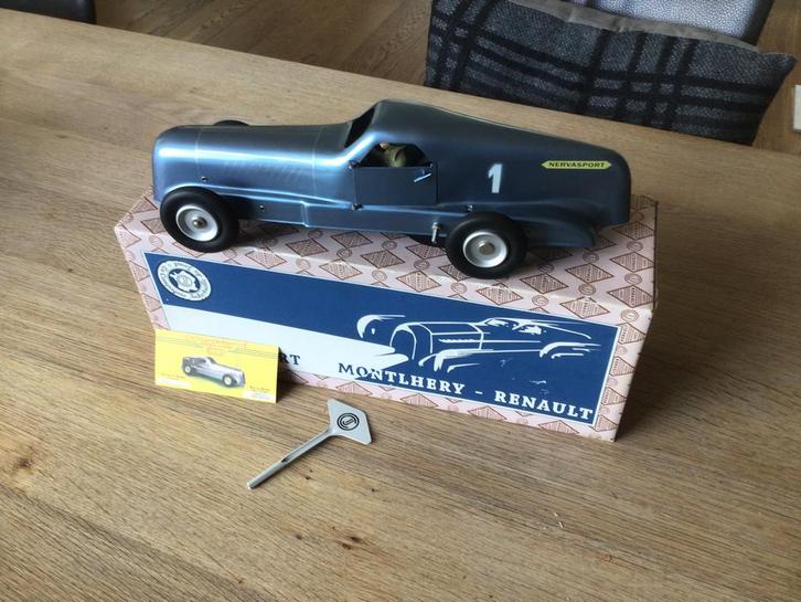 Renault Nervasport, CIJ France,plaatstaal 35 cm, Antiek en Kunst, Antiek | Speelgoed, Ophalen of Verzenden