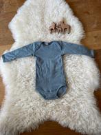 Blauwe wollen Dilling romper maat 80 met lange mouwen., Nacht- of Onderkleding, Gebruikt, Jongetje of Meisje, Ophalen of Verzenden