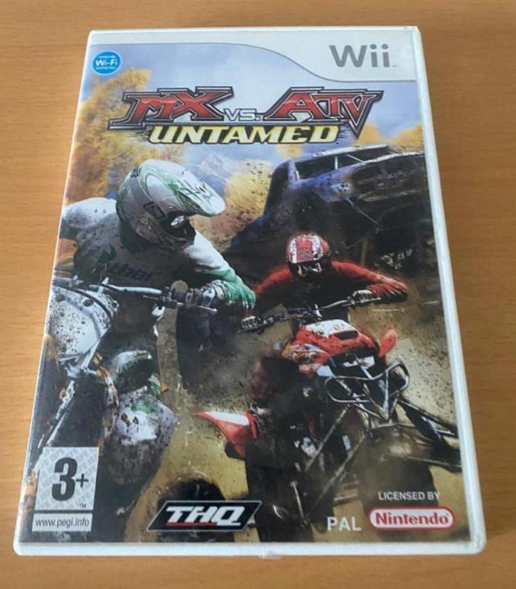 MX vs ATV untamed, Spelcomputers en Games, Games | Nintendo Wii, Zo goed als nieuw, Muziek, 1 speler, Vanaf 3 jaar, Ophalen of Verzenden