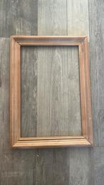 Grenenhouten lijst 70 x 50 cm., Huis en Inrichting, Woonaccessoires | Lijsten, Ophalen, Gebruikt, Hout, 50 tot 75 cm