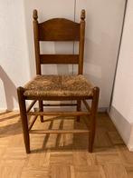 Oude stoel, Huis en Inrichting, Stoelen, Ophalen, Gebruikt, Bruin, Riet of Rotan