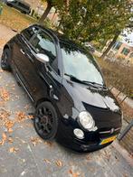 Fiat 500 0.9 85pk Twinair Turbo 2012 Zwart, Auto's, Fiat, Voorwielaandrijving, Zwart, Leder en Stof, Origineel Nederlands