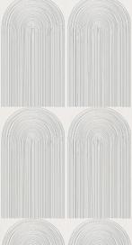 Kinderbehang Behang Regenbogen Blauw Bibelotte, Nieuw, Ophalen of Verzenden, Wanddecoratie, Info@bibelotte.nl