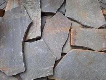 wand en muurbekleding Brasil Green flagstones 1,5-3 cm dik beschikbaar voor biedingen
