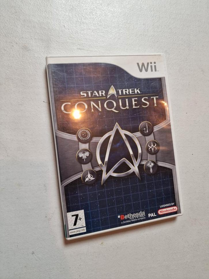 Star Trek Conquest Wii - Compleet met Boekje!, Spelcomputers en Games, Games | Nintendo Wii, Gebruikt, Strategie en Constructie