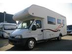 Eura Mobil A 695 S Stapelbed, I.Z.G.S., Caravans en Kamperen, Campers, Alkoof, Ringverwarming, Reservewiel, Fiat