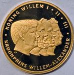 Gouden Herdenkingsmunt Koningen Willem I, II, III Kroonprins, Koning Willem III, Losse munt, Goud, Overige waardes