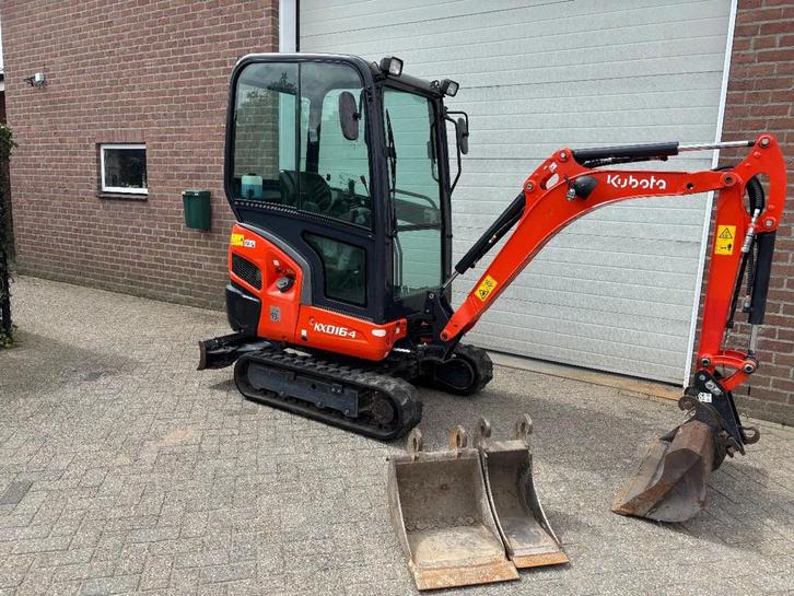 Kubota KX016-4 Minigraver graafmachine 800 hours! (bj 2020), Zakelijke goederen, Machines en Bouw | Kranen en Graafmachines, Graafmachine