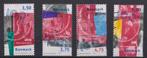 Denemarken 1998; Vakbeweging, Michel 1170-1173., gebruikt., Postzegels en Munten, Postzegels | Europa | Scandinavië, Denemarken