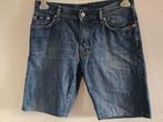 Hugo Boss heren korte spijkerbroek maat  33, Kleding | Heren, Spijkerbroeken en Jeans, Blauw, Ophalen of Verzenden, Zo goed als nieuw