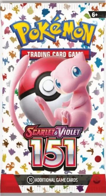 Pokémon Scarlet & Violet 151: Booster Pack – Slechts €14,50! beschikbaar voor biedingen