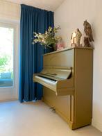 GERHARD ADAM | Proff. gespoten PIANO in kleur Mosterd-Olijf, Muziek en Instrumenten, Piano's, Ophalen, Gebruikt, Zwart
