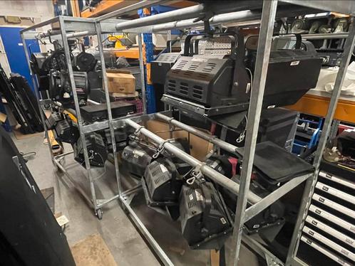 PRO KWALITEIT MEATRACKS !!!!!! Gegalvaniseerd Dubbele Rijen, Muziek en Instrumenten, Licht en Laser, Zo goed als nieuw, Overige typen