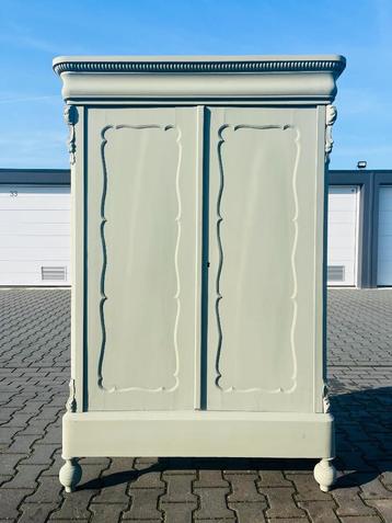 Biedermeier meidenkast kleding linnen leg kind baby demontab beschikbaar voor biedingen